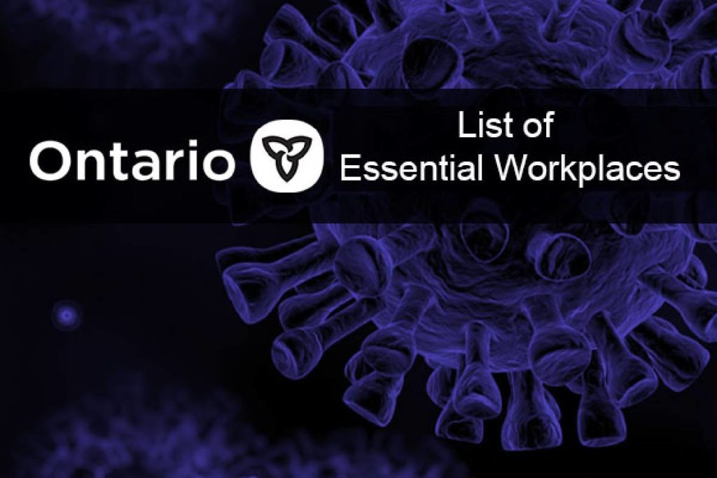 List of essential workplaces that are still open